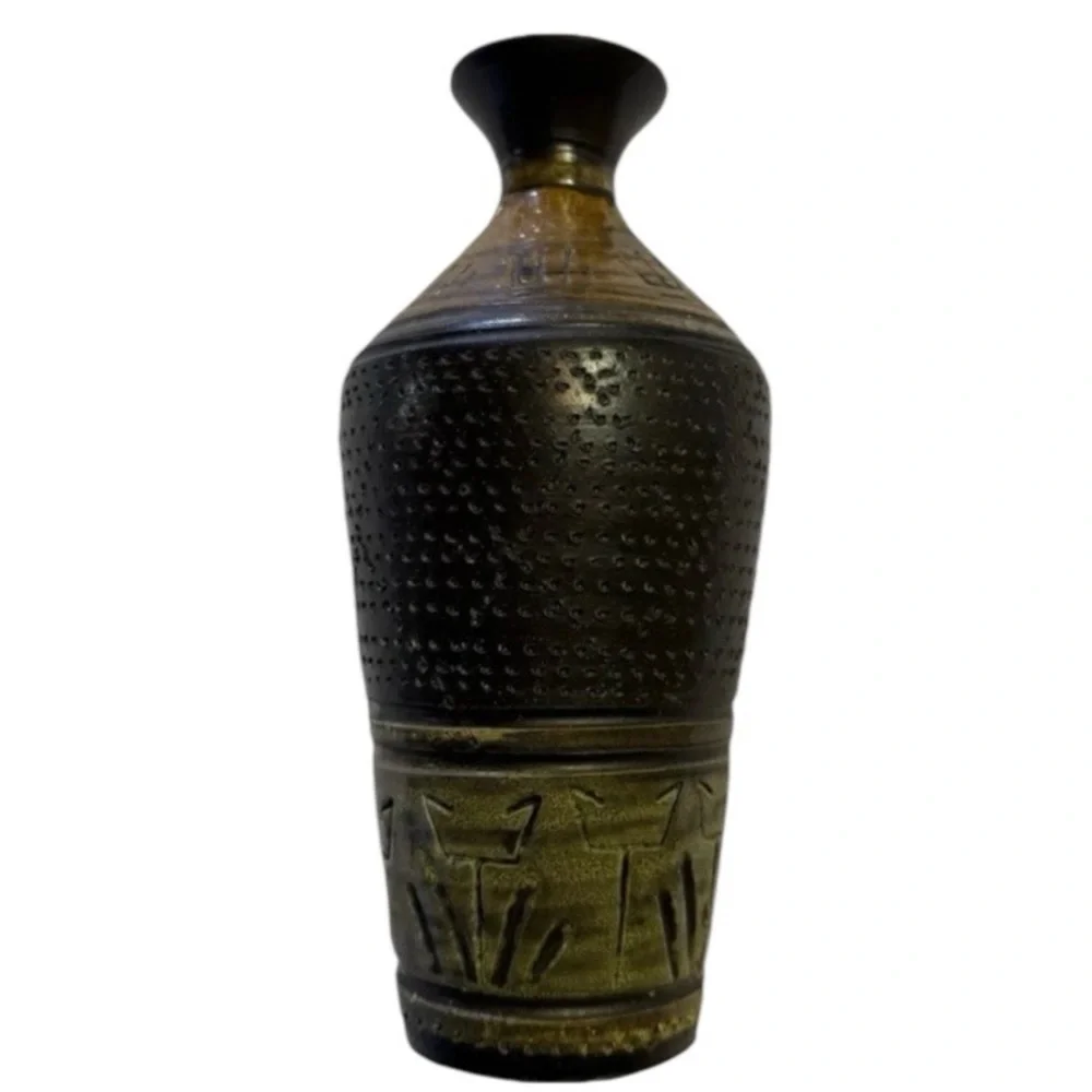 Vintage ~ Vase ~ Italian Pottery ~ 1950s ~ Mid-Century ~ Made In Italy - Picture 3 of 16